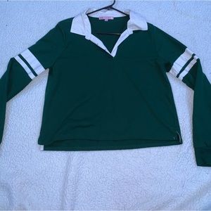 Crave Fame Green Shirt